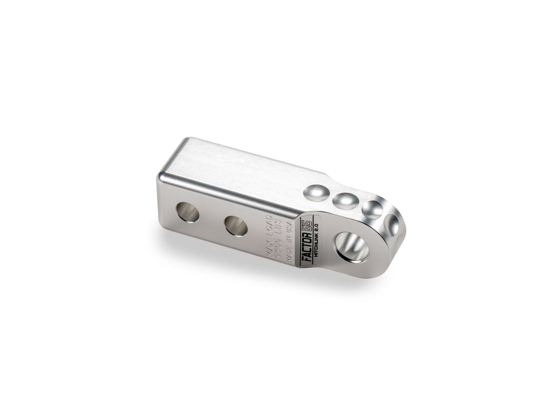 Factor 55 HitchLink 2.0 for 2-Inch Receivers – Silver