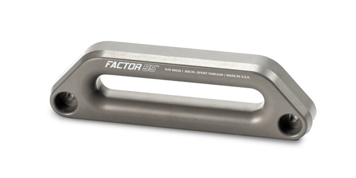 Factor 55 Hawse Offset Fairlead (1.5 Inch Thick) for Synthetic Winch Rope Protection