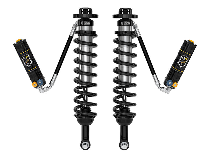 ICON 2021-2026 Ford Bronco, Front, 1.5-4” Lift, V.S. 2.5 Series Coilover Kit, Remote Reservoir w/ CDXS, Pair