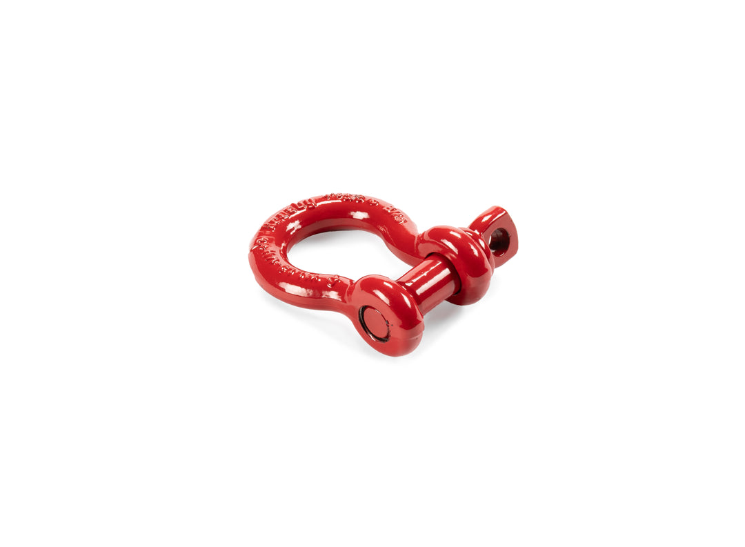 Factor 55 Crosby 5/8 Inch Red Steel Shackle – Heavy Duty Recovery and Lifting Equipment