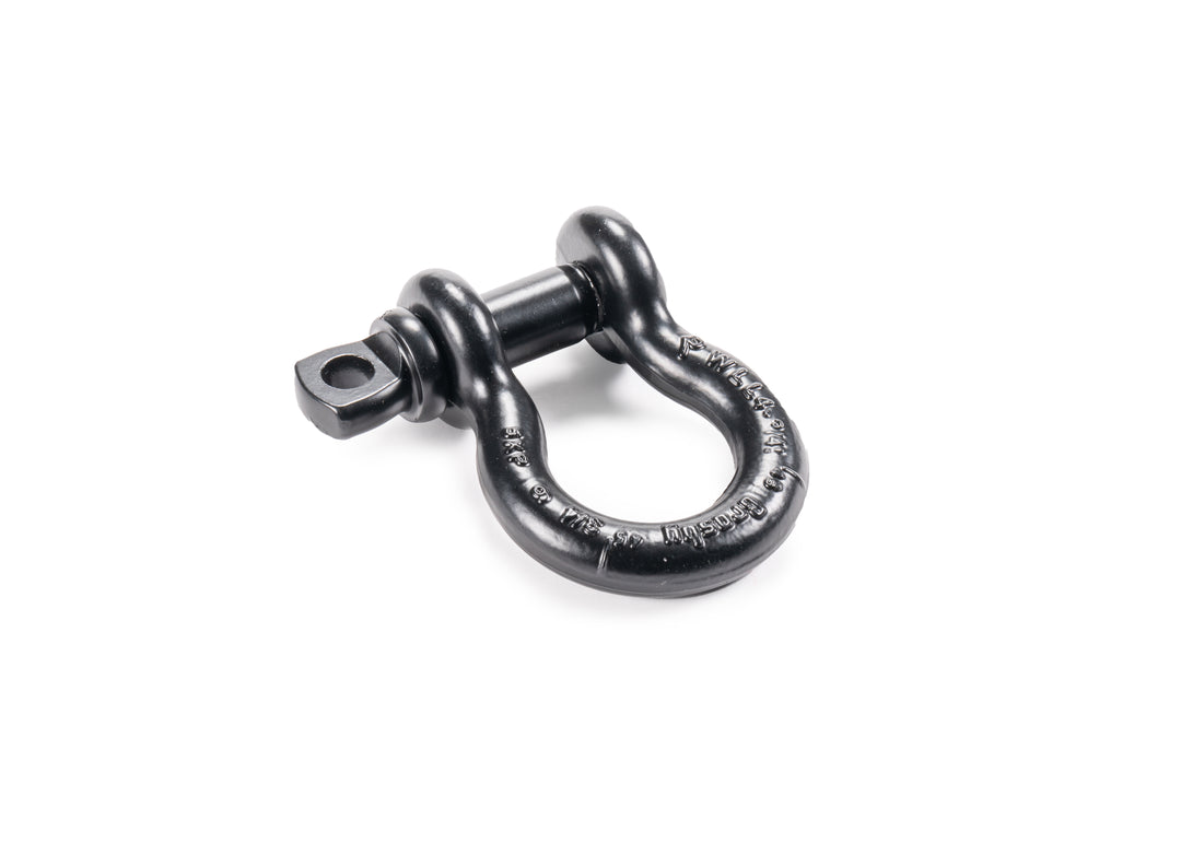 Factor 55 Crosby 3/4 Inch Black Steel Shackle with Powder Coating