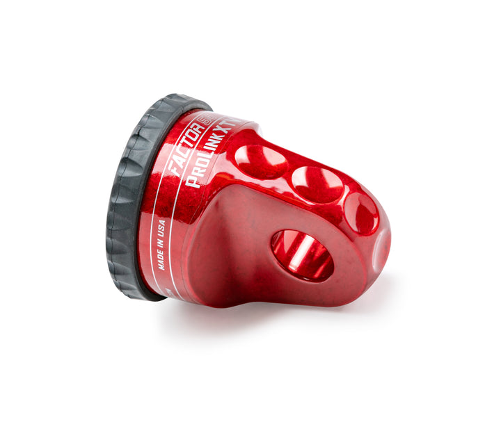 Factor 55 ProLink XTV Winch Shackle Mount – Red, 6061 Aluminum for UTVs and ATVs