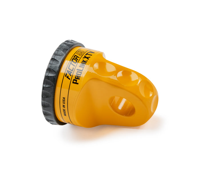 Factor 55 ProLink XTV Winch Shackle Mount – Yellow for UTVs and ATVs