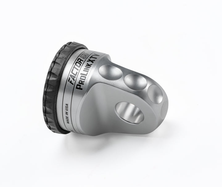 Factor 55 ProLink XTV Winch Shackle Mount - Silver for UTVs and ATVs