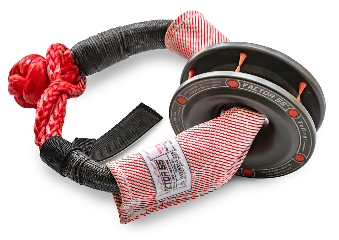 Factor 55 Ultraguard Rope Protector - Ballistic Level Abrasion Resistance for Soft Shackles and Ropes