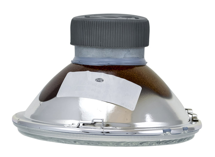 Hella 002425811 Universal H1 Halogen Headlight Bulb - White, Clear Lens, 55W