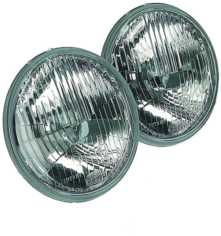 Hella 002425811 Universal H1 Halogen Headlight Bulb - White, Clear Lens, 55W