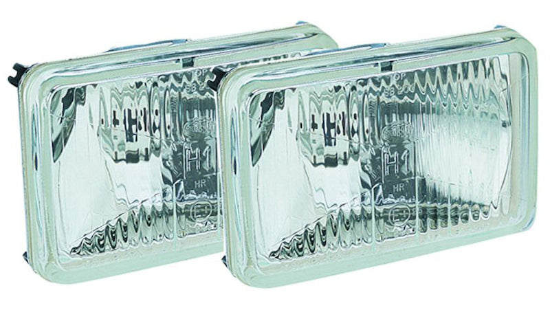 Hella Headlight with H1 Halogen Bulb - Right Fitting, ECE Approved, Street Legal, 55W/99W, Clear Lens