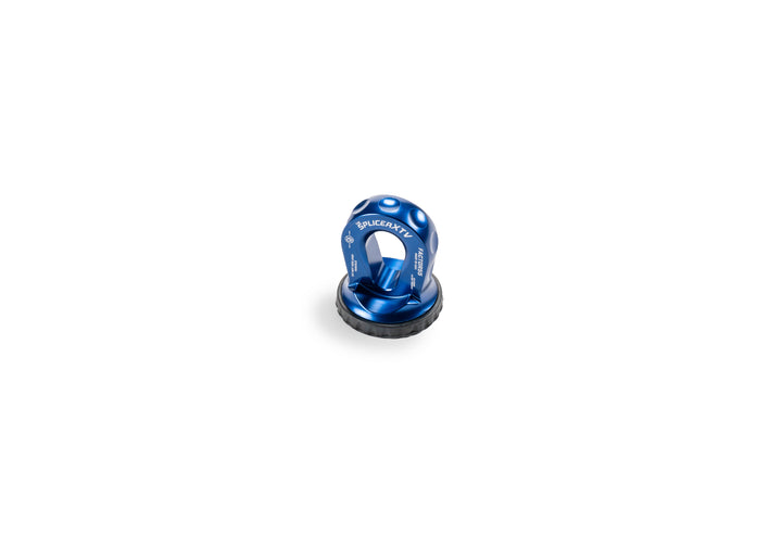 Factor 55 Splicer XTV 3/16-1/4 inch Synthetic Rope Splice-On Shackle Mount - Blue