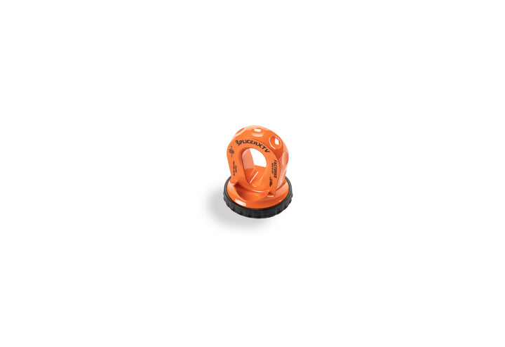 Factor 55 Splicer XTV 3/16-1/4 inch Synthetic Rope Splice-On Shackle Mount in Orange