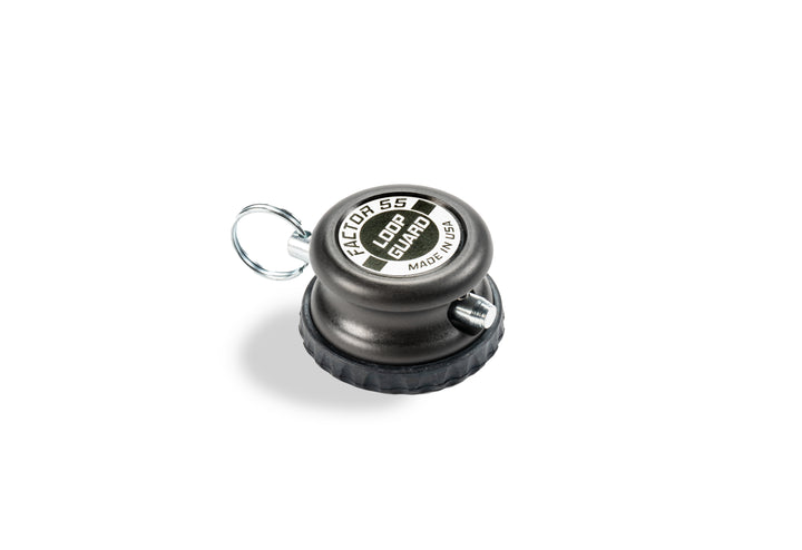 Factor 55 Loop Guard XTV Gray - Protective Winch Rope Loop Guard with Quick Release Pin