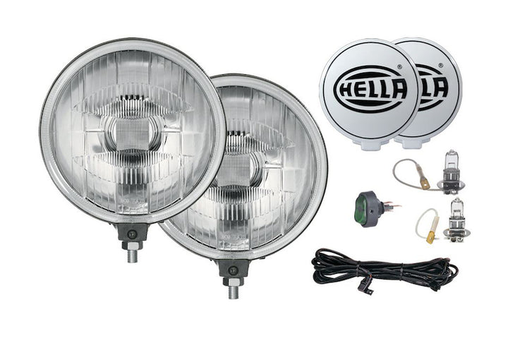 Hella 005750952 Driving Light Kit – Universal Halogen 12V Round Off-Road & Highway Illumination