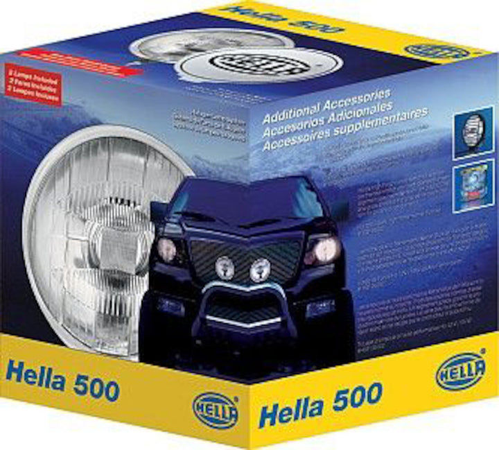 Hella 005750952 Driving Light Kit – Universal Halogen 12V Round Off-Road & Highway Illumination