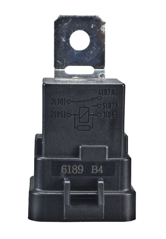 HELLA Relay Main Current 007794311 – 12V Automotive Electrical Relay with Blade Terminals and Resistor