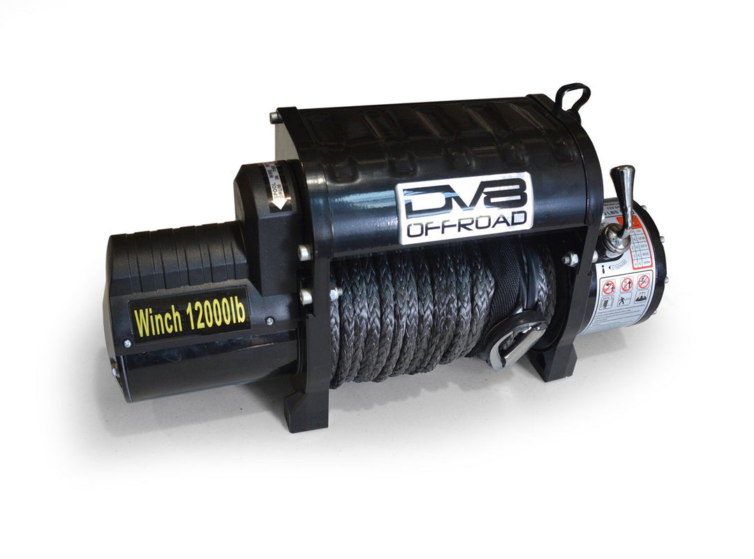 12,000 lbs. Winch , Synthetic Rope