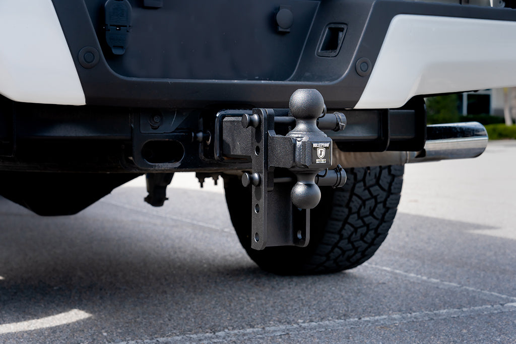 BulletProof 2.5" Heavy Duty 4" Drop/Rise Hitch