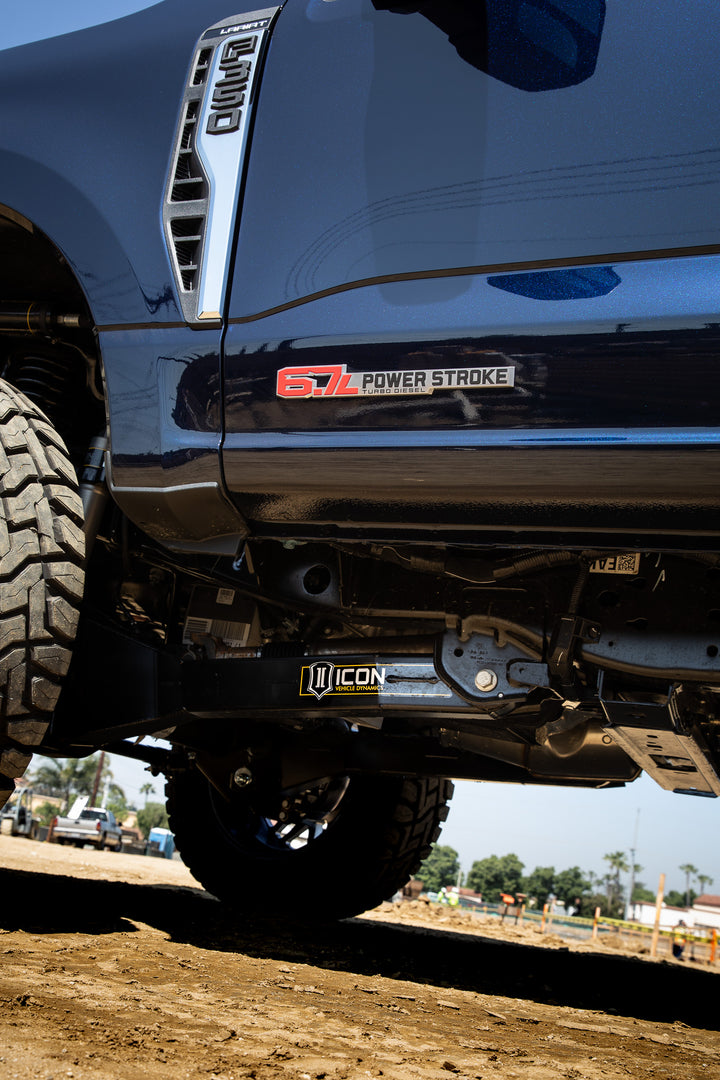 ICON 2023-2026 Ford F-250/F-350 Super Duty 4WD, Diesel, 2.5" Lift, Stage 6 Suspension System w/ Radius Arms