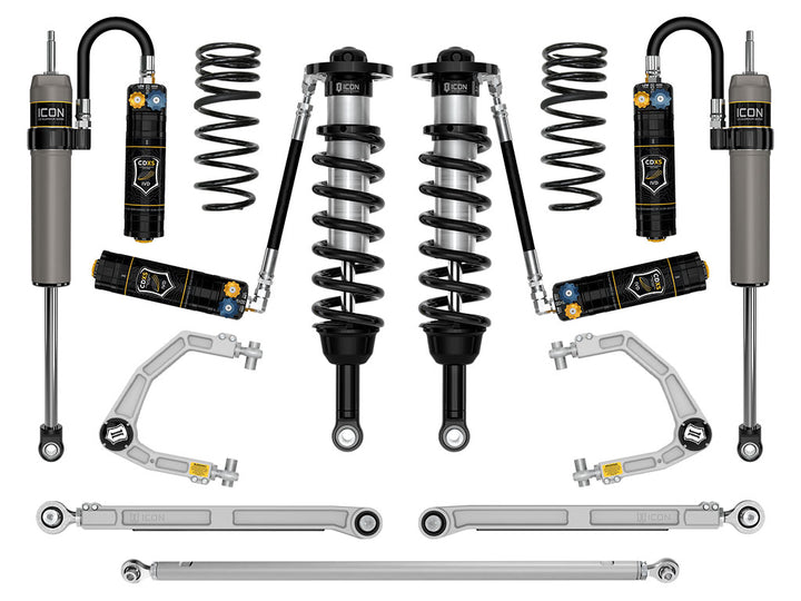 ICON 2025-2026 Toyota 4Runner 2WD, 1.25-3" Lift, Stage 9 Suspension System, Billet