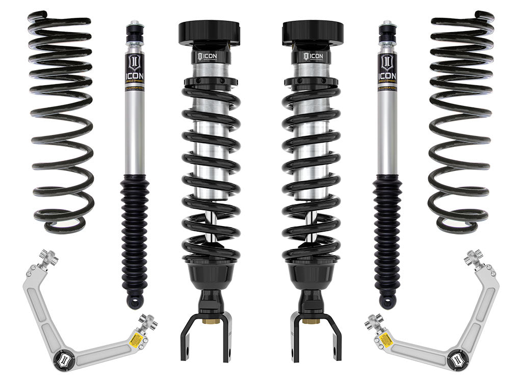 ICON 2019-2026 Ram 1500, 2-3" Lift, Stage 2 Suspension System, Billet