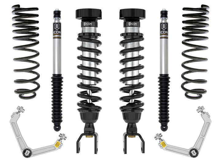 ICON 2019-2026 Ram 1500, 2-3" Lift, Stage 2 Suspension System, Billet