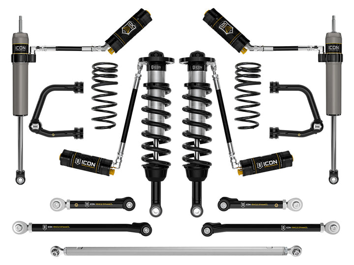 ICON 2025-2026 Toyota 4Runner 2WD, 1.25-3" Lift, Stage 10 Suspension System, Tubular