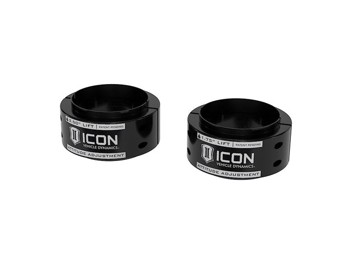 ICON Alloys 2021-2026 Ford F-150 Raptor, .5-2.5" Lift, Front, Attitude Adjustment Collar Leveling Kit