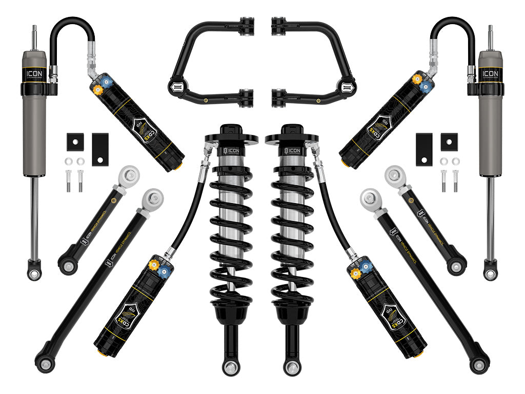 ICON 2022-2026 Toyota Tundra, 2-3.5" Lift, Stage 10, 2.5 Suspension System, Tubular, CDXS