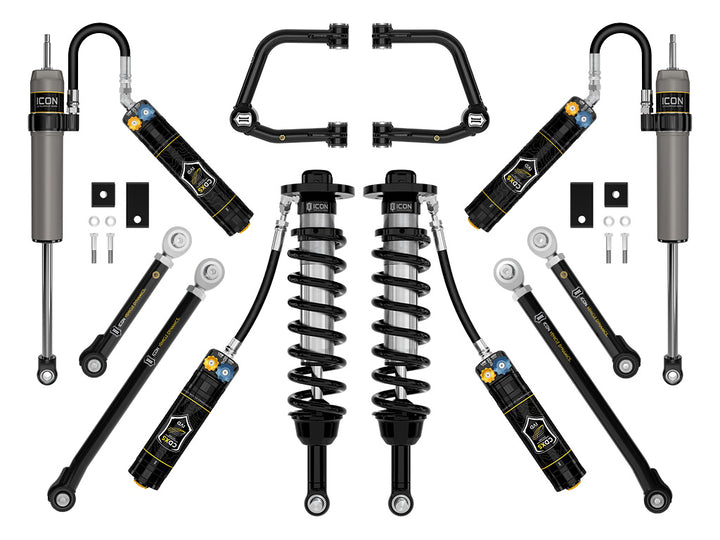 ICON 2022-2026 Toyota Tundra, 2-3.5" Lift, Stage 10, 2.5 Suspension System, Tubular, CDXS