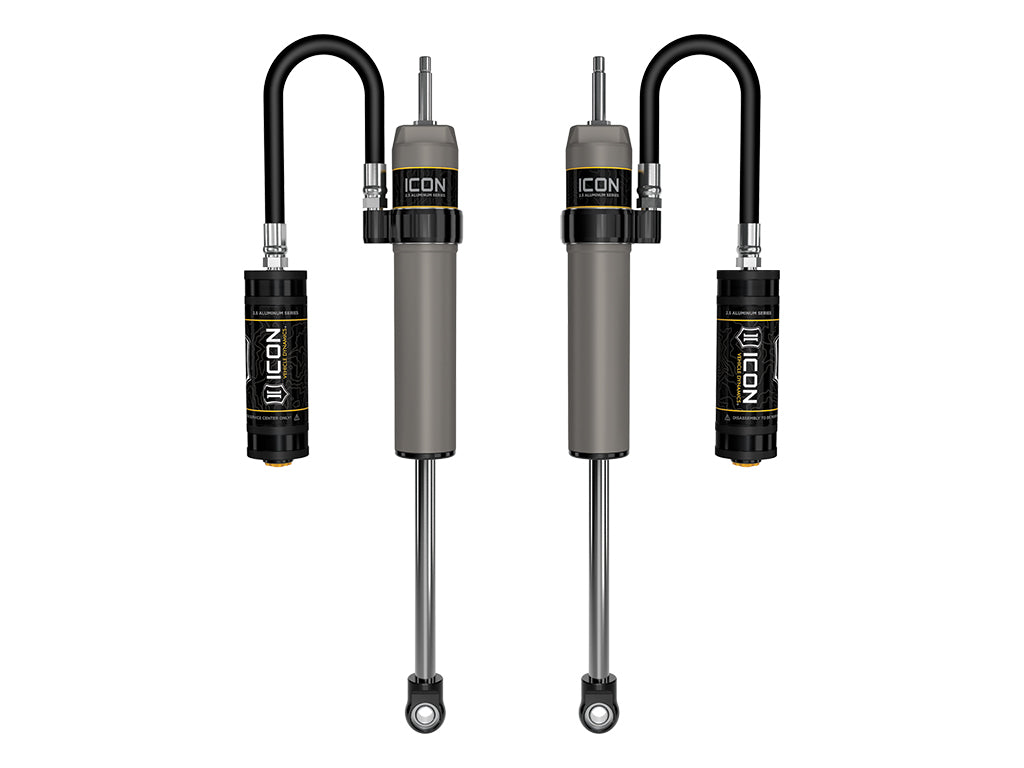 ICON 2024-2026 Toyota Land Cruiser 250 Series/2024-2026 Lexus GX550, 0-3” Lift, Rear, V.S. 2.5 Aluminum Series Shock Absorbers, Remote Reservoir, Pair