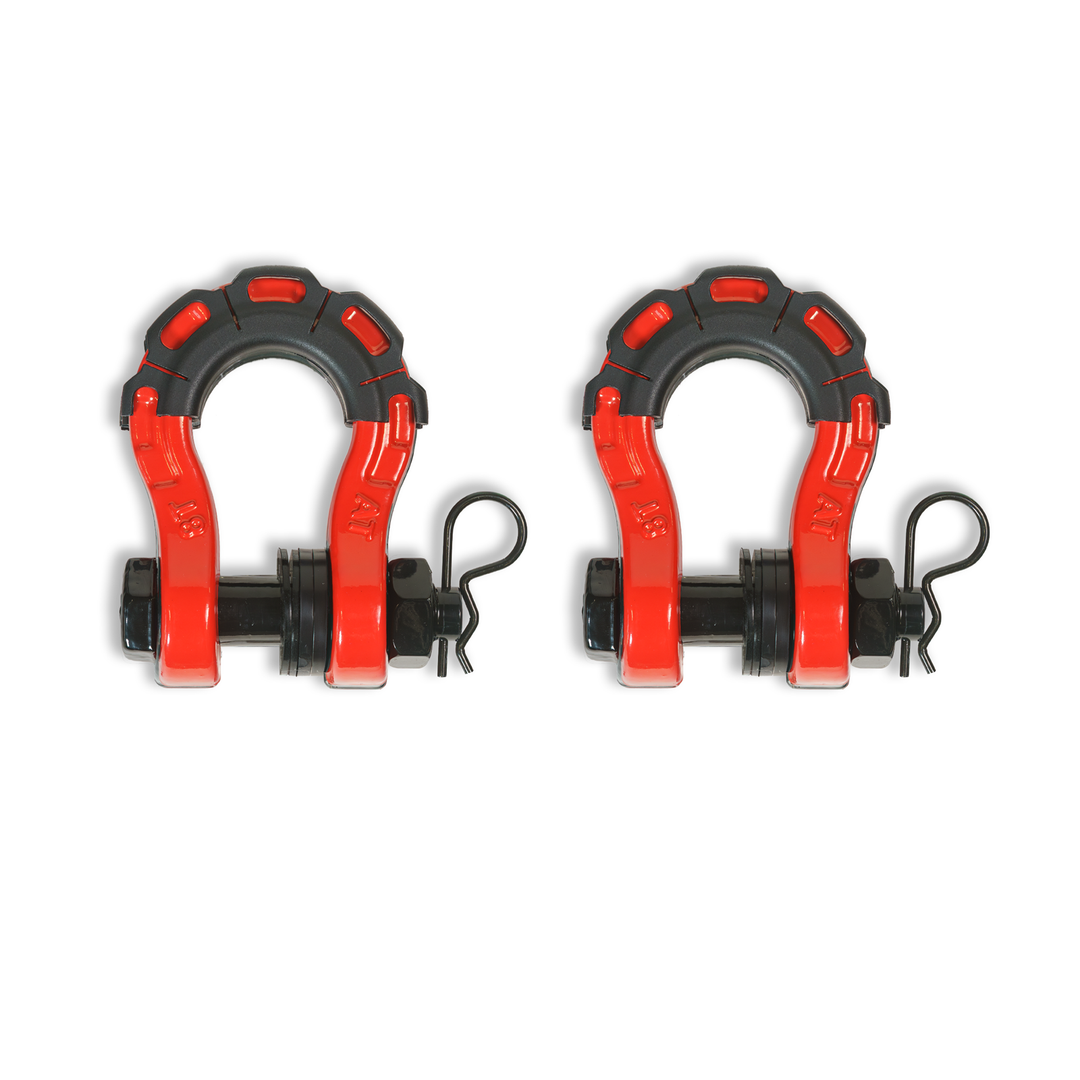 3/4” Forged Steel D-shackle set (8T) (LIFE TIME WARRANTY*)