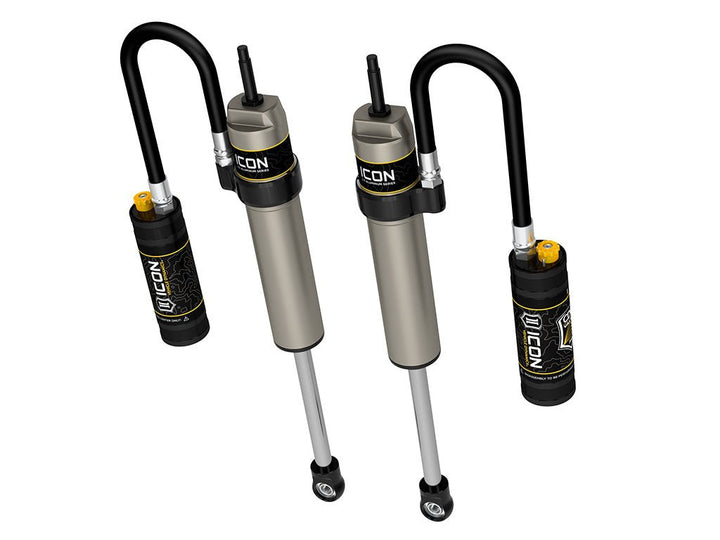 ICON 2014-2026 Ram 2500/2013-2026 Ram 3500, 2.5” Lift, Front, V.S. 2.5 Aluminum Series Shock Absorbers, Remote Reservoir w/ CDCV, Pair