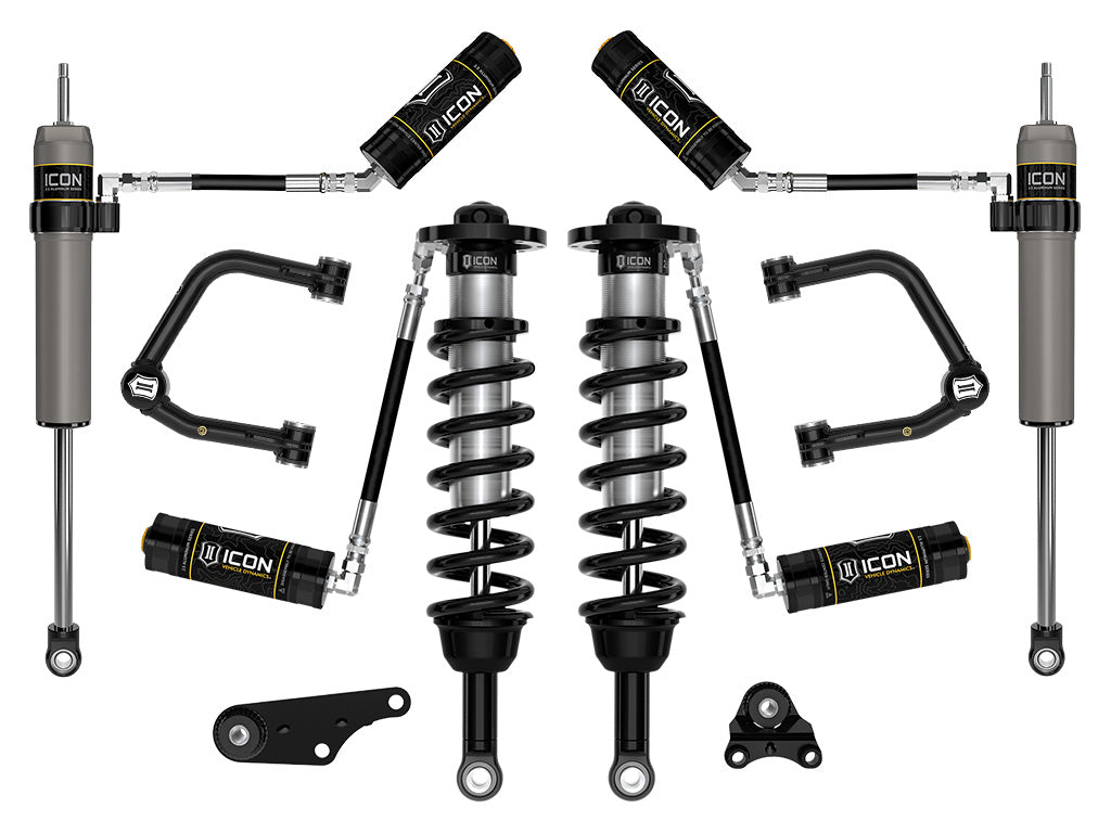 ICON 2024-2026 Toyota Tacoma 1.25-3" Lift, Stage 4 Suspension System, Tubular