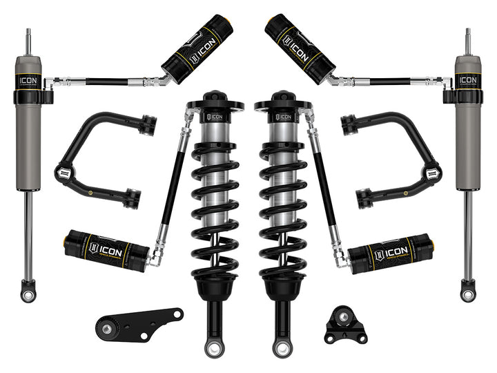 ICON 2024-2026 Toyota Tacoma 1.25-3" Lift, Stage 4 Suspension System, Tubular