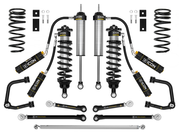 ICON 2023-2026 Toyota Sequoia, 3-4.25" Lift, Stage 2 3.0 Suspension System, Tubular, CDCV