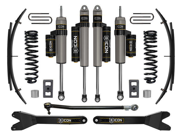 ICON 2023-2026 Ford F-250/F-350 Super Duty 4WD, Gas, 2.5" Lift, Stage 3 Suspension System w/ Radius Arms and Expansion Packs