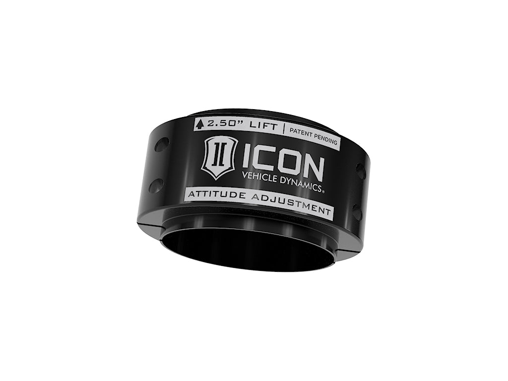 ICON Alloys 2021-2026 Ford F-150 Raptor, .5-2.5" Lift, Front, Attitude Adjustment Collar Leveling Kit