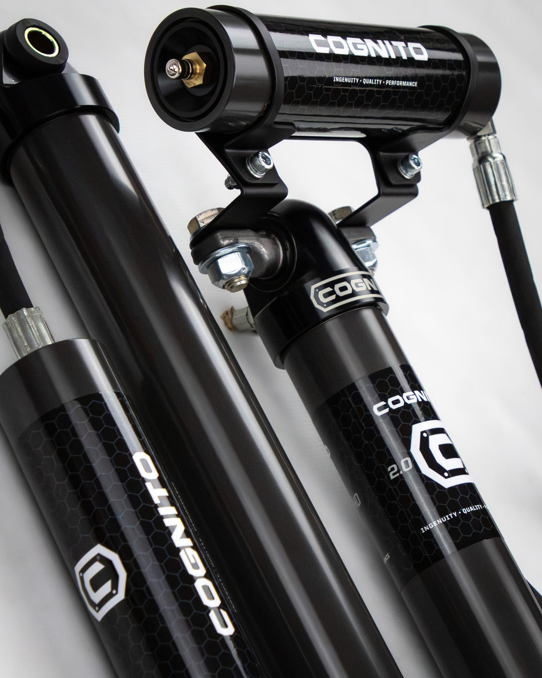 Cognito 4-Inch Performance Billet UCA Lift Kit with Cognito 2.0 RR Shocks for 20-26 Silverado/Sierra 2500/3500 2WD/4WD