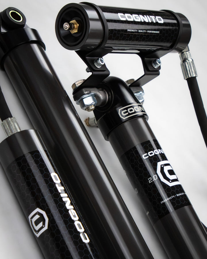 Cognito 4-Inch Performance Billet UCA Lift Kit with Cognito 2.0 RR Shocks for 20-26 Silverado/Sierra 2500/3500 2WD/4WD