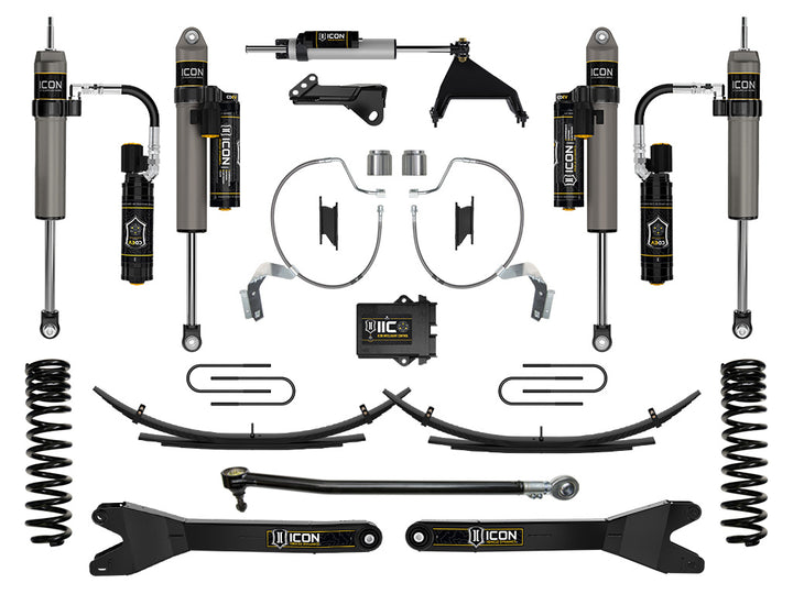ICON 2023-2026 Ford F-250/F-350 Super Duty 4WD, Gas, 4.5" Lift, Stage 8 Suspension System w/ Radius Arms & Expansion Packs