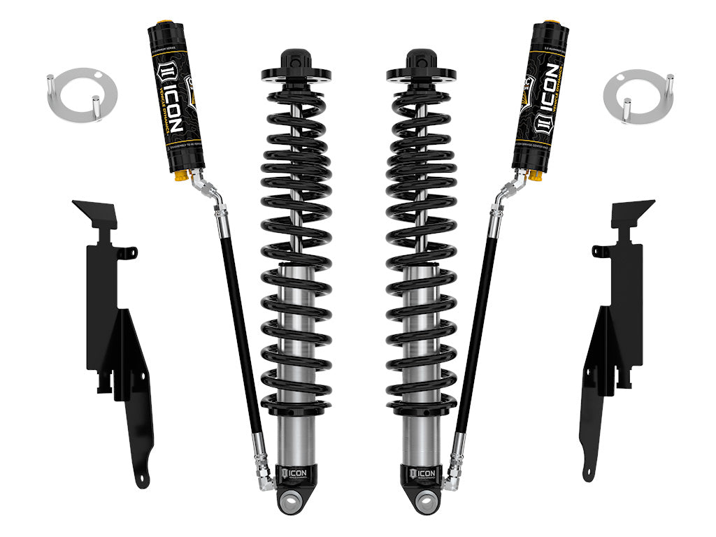 ICON 2021-2026 Ford Bronco, Rear, 1.25-3” Lift, V.S. 2.5 Series Coilover Kit, Remote Reservoir w/ CDCV, Pair