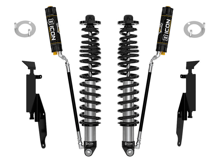ICON 2021-2026 Ford Bronco, Rear, 1.25-3” Lift, V.S. 2.5 Series Coilover Kit, Remote Reservoir w/ CDCV, Pair