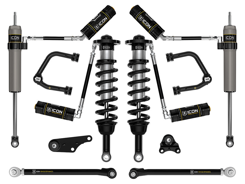 ICON 2024-2026 Toyota Tacoma 1.25-3" Lift, Stage 7 Suspension System, Tubular
