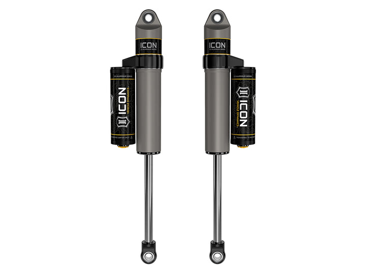ICON 2023-2026 GMC Canyon/Chevrolet Colorado, 0-1” Lift, Rear, V.S. 2.5 Aluminum Series Shock Absorbers, Piggyback Reservoir, Pair