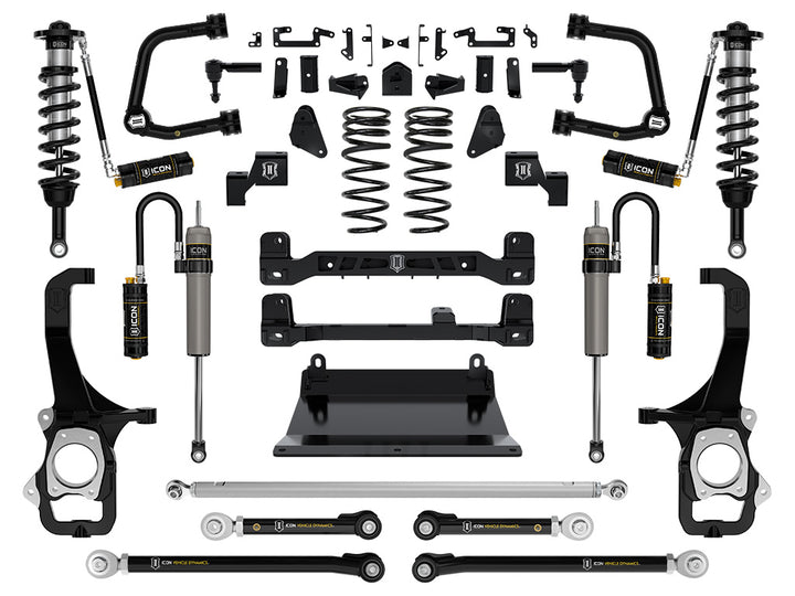 ICON 2022-2026 Toyota Tundra, 6" Lift, Stage 7 Suspension System, Tubular, CDCV