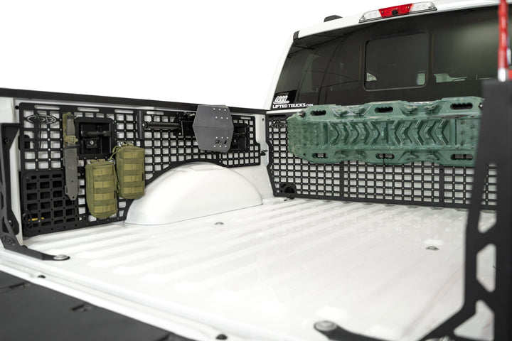 2021+ Ford F-150 & Raptor Bed Side Molle Panels - Driver Full Set