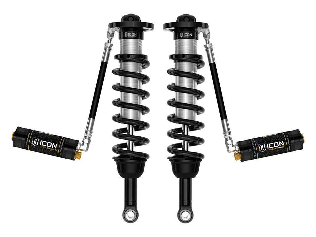 ICON 2025-2026 Toyota 4Runner 2WD, 1.25-3" Lift, Front, 2.5 Series Coilover Kit, Remote Reservoir w/ CDCV