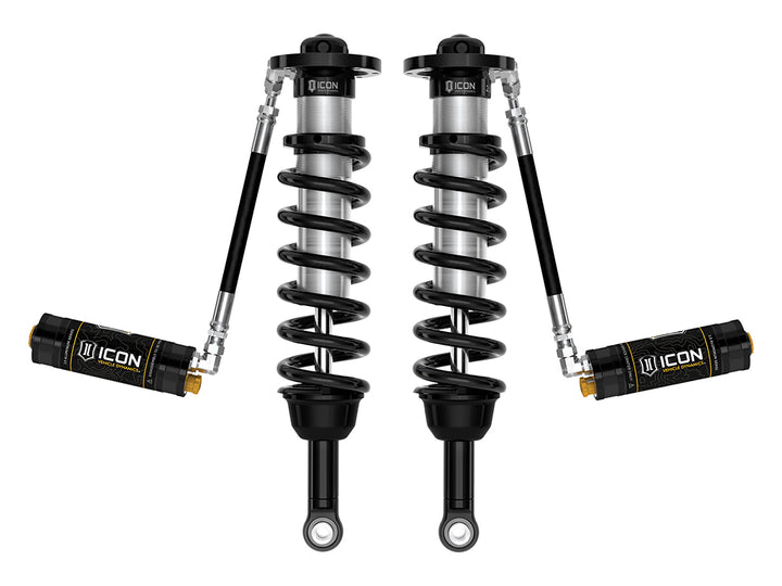 ICON 2025-2026 Toyota 4Runner 2WD, 1.25-3" Lift, Front, 2.5 Series Coilover Kit, Remote Reservoir w/ CDCV