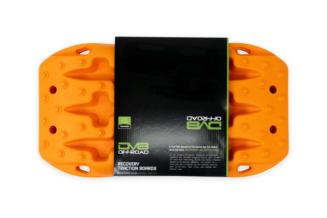 DV8 Xtract Mini Traction Board | Pair | Orange