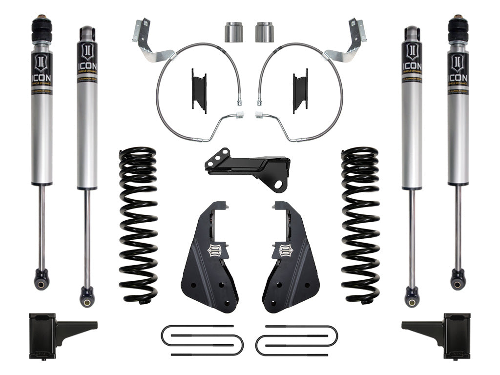 ICON 2023-2026 Ford F-250/F-350 Super Duty 4WD, Diesel, 4.5" Lift, Stage 1 Suspension System