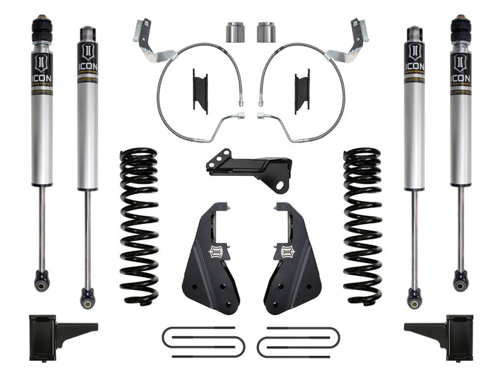 ICON 2023-2026 Ford F-250/F-350 Super Duty 4WD, Diesel, 4.5" Lift, Stage 1 Suspension System
